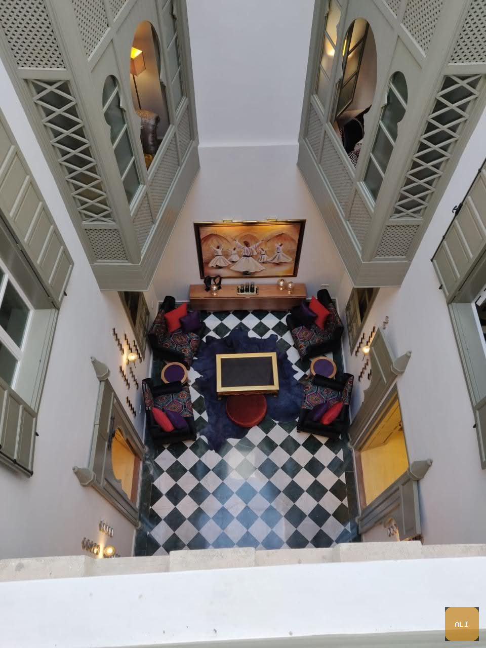 Rare maison d'hôtes dans la Médina