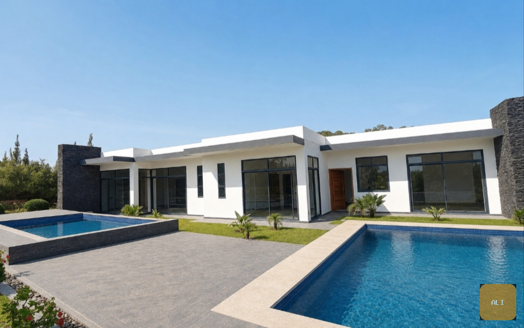 Villa neuve dans résidence sécurisée - Zone rurale sans AVNA
