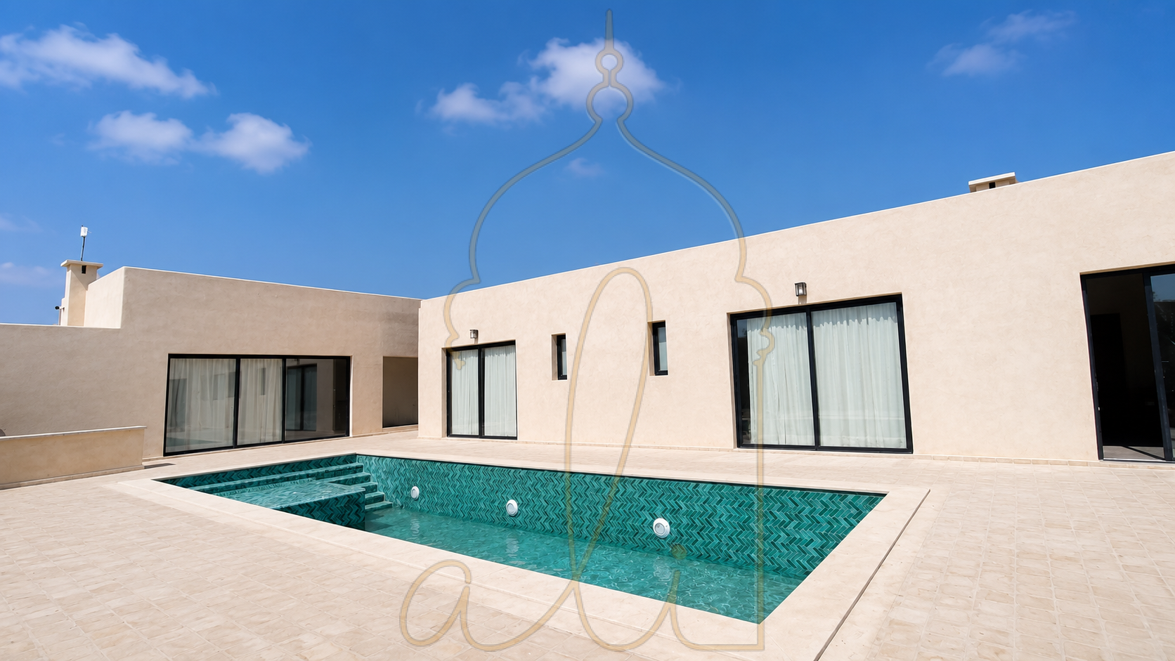 Villa neuve moderne beldy chic - Titrée
