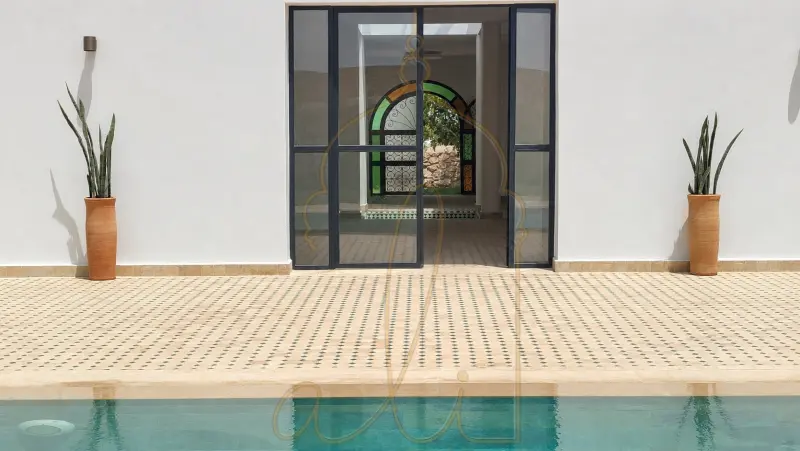 Villa atypique aux allures de riad - titrée